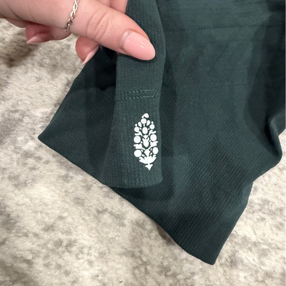 Free People Green Gone Adrift Seamless Tank Top - Picture 5 of 9